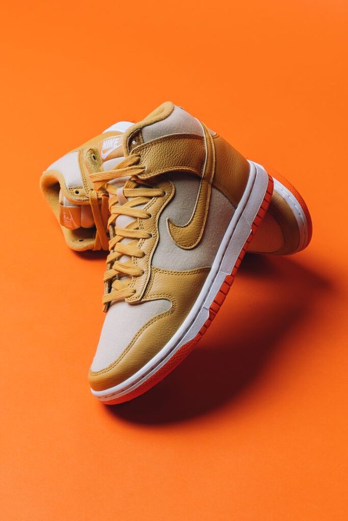 Nike Dunk High 'Wheat Gold'