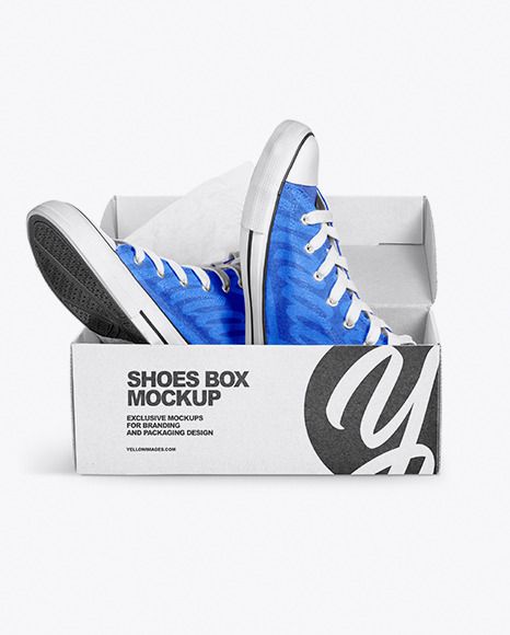 Shoes Box Mockup - Free Download Images High Quality PNG, JPG - 67511